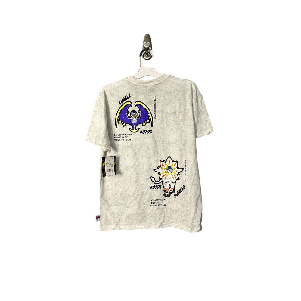 NWT Boys' XL Pokémon Lunala and Solgaleo Short Sleeve Oversized Graphic T-Shirt